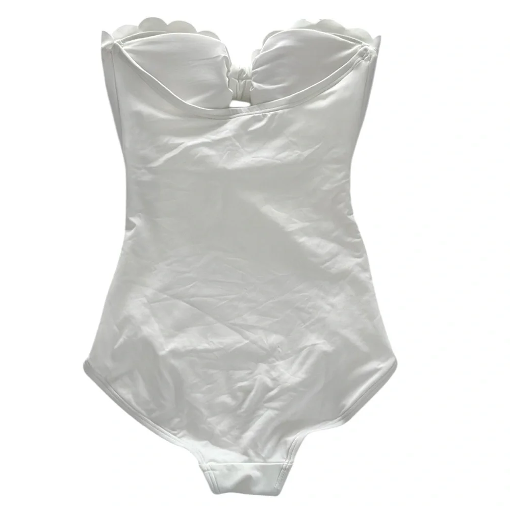 Kate Spade Scalloped Cutout One Piece